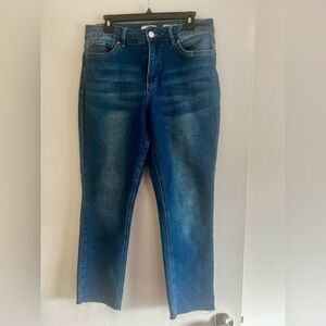 High Rise Blue Women's Jeans